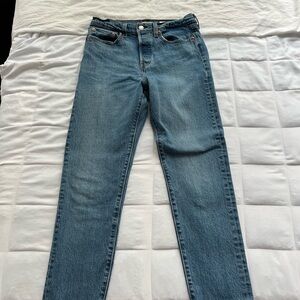 Levi's Blue High Rise Jeans